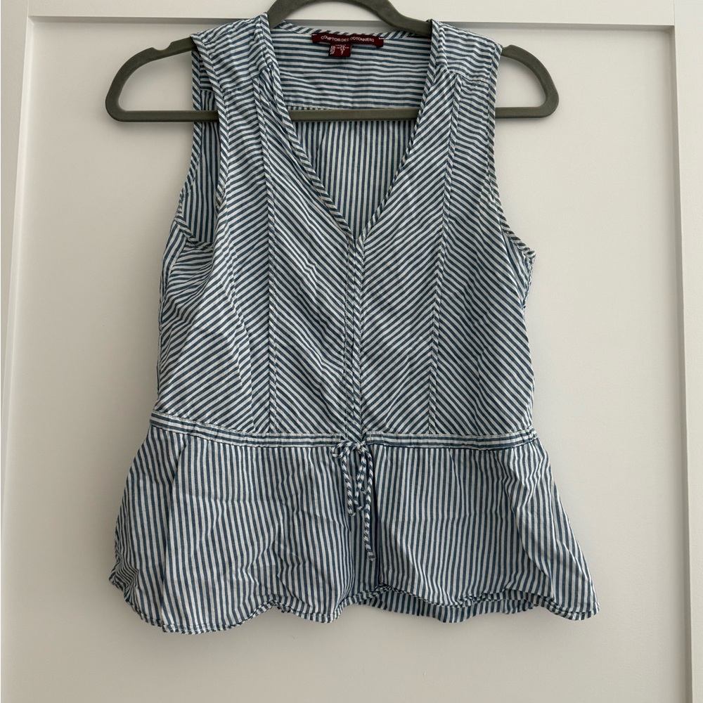 Comptoir des Cottoniers - Size XS Striped Sleeveless Top